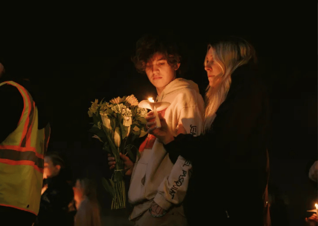 Kansas City Superbowl gun violence vigil